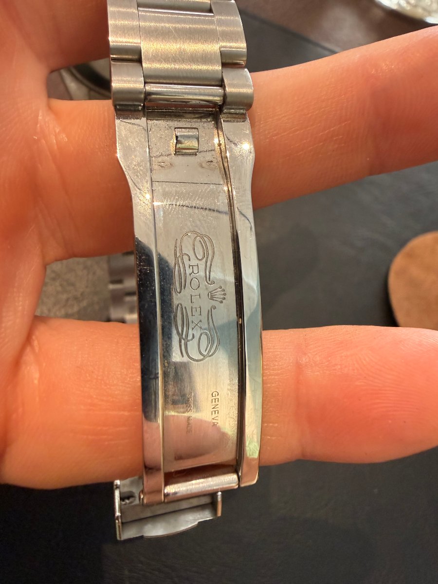 Rolex Oyster Perpetual 34 – Quadrante Blu 3-6-9-photo-4