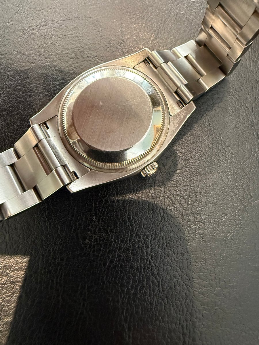 Rolex Oyster Perpetual 34 – Quadrante Blu 3-6-9-photo-5