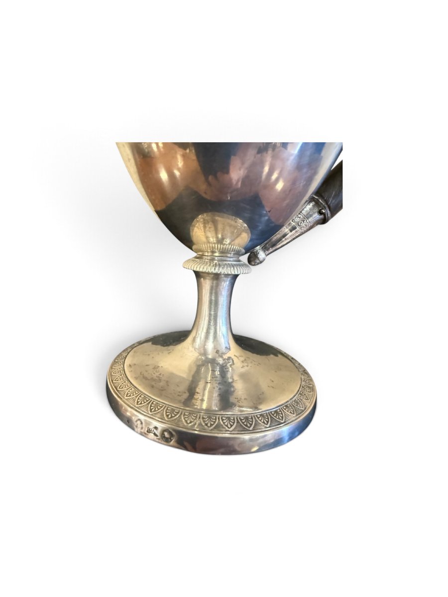 Caffettiera in argento di Emanuele Caber – Milano, circa 1820-photo-3