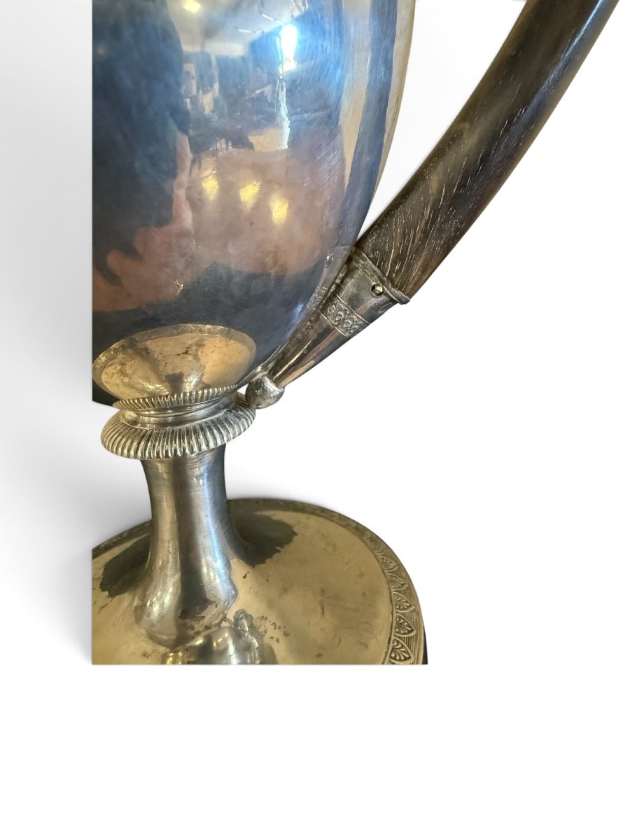 Caffettiera in argento di Emanuele Caber – Milano, circa 1820-photo-4