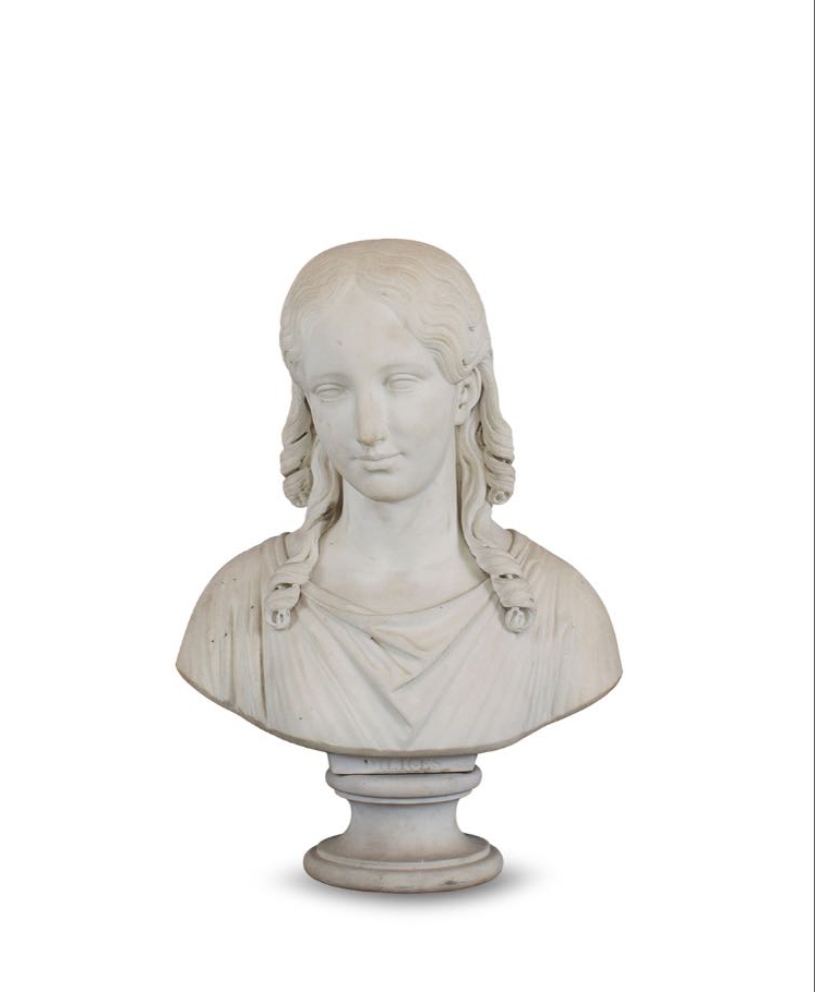 Busto di Cristo Fanciullo – “Il Nazareno”  G. Marchesi F. 1847
