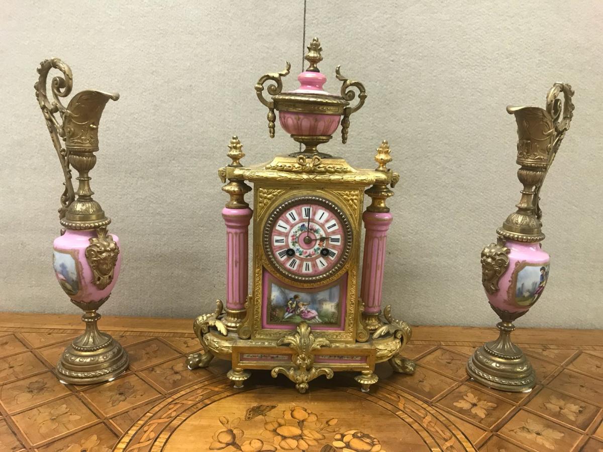 Triptyque France XIXeme Siecle 28cm X 40cm