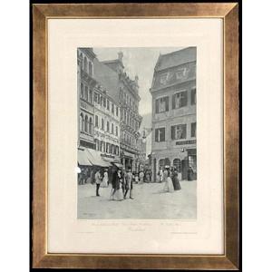 Austrian Graphic Designer R. Paulussen Photogravure From Vienna