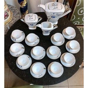Porcelain Service For 12 People, Imported From Czechoslovakia
