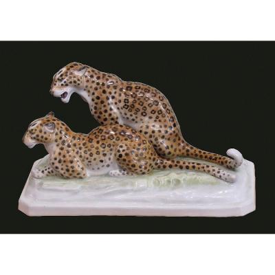 Anton Büschelberger (1869-1934): Porcelain Plastic -