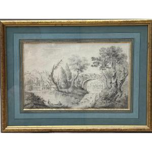 Pencil Drawing, French School, Early 19th Century