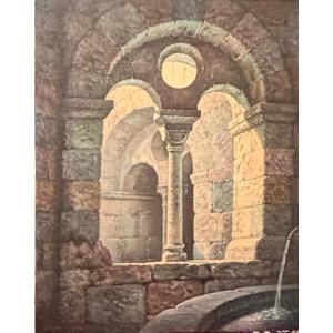 Thoronet Abbey - Pierre Vigier - Oil On Canvas