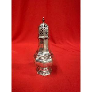 A Silver Shaker From Sheffield, By Walker & Hall