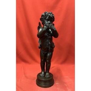 Bronze Statue “the Kiss” By Aug. Moreau