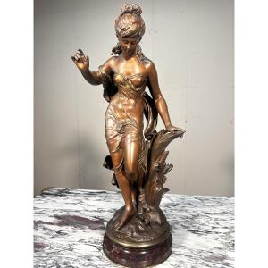 "nymph By The Water" – Auguste Moreau