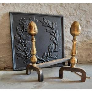 Andirons, Beautiful Pair, Ca. 1925