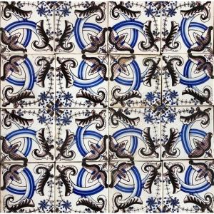 Antique Dutch Walltiles, Ca. 1860-1875
