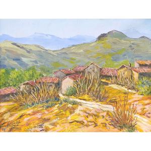 Joël William (1925-2014) Hamlet Near Olot