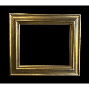 20th Century Gilded Wood Frame - 37.4 X 45.4 Cm