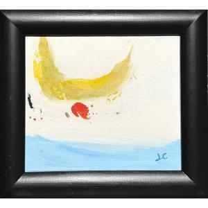 Jean Capdeville (1917 - 2011) Riviere 1964