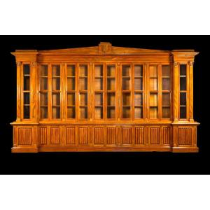 A Monumental Irish Library In The George IV Style 