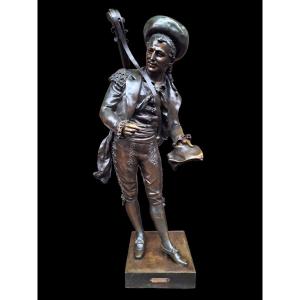 Bronze Statue "le Figaro"