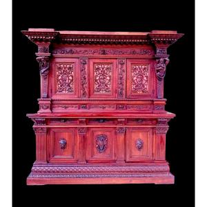 Two-body Walnut Sideboard