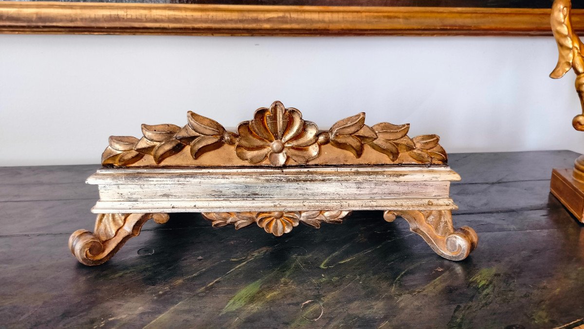 Leggio  XVIII s. foglia oro (Venezia)-photo-4