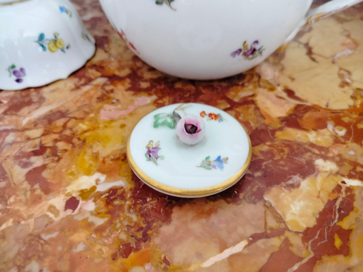 Servizio Caffé Porcelaine MEISSEN - XIX s.-photo-1