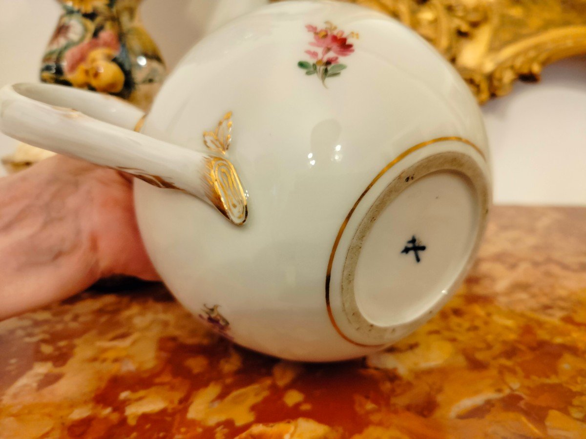 Servizio Caffé Porcelaine MEISSEN - XIX s.-photo-8