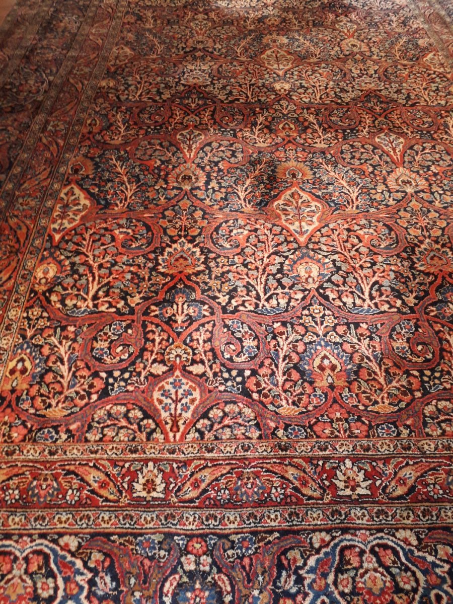 Tappeto Kashan Iran 410 x 293 cm-photo-3