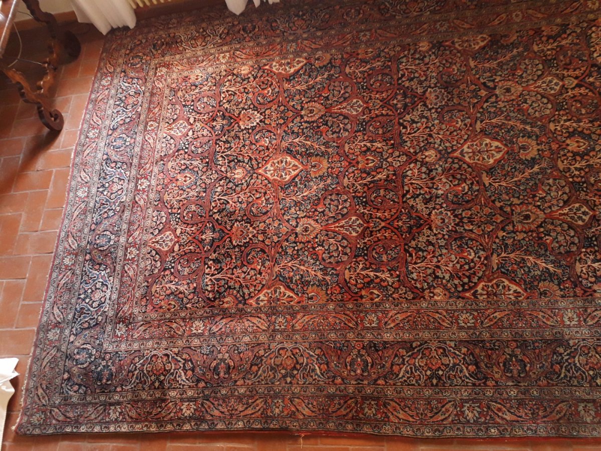 Tappeto Kashan Iran 410 x 293 cm-photo-5