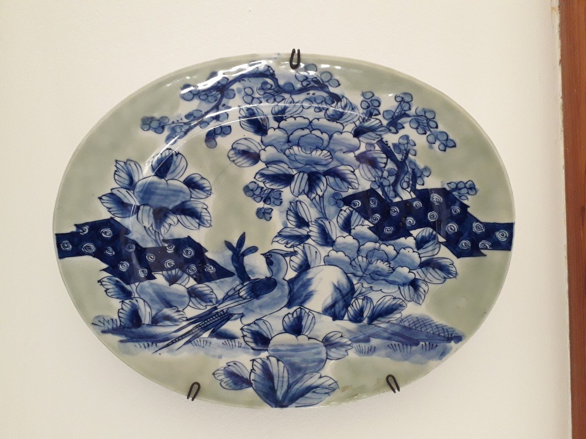  Ovale Celadon IMARI XIX s.