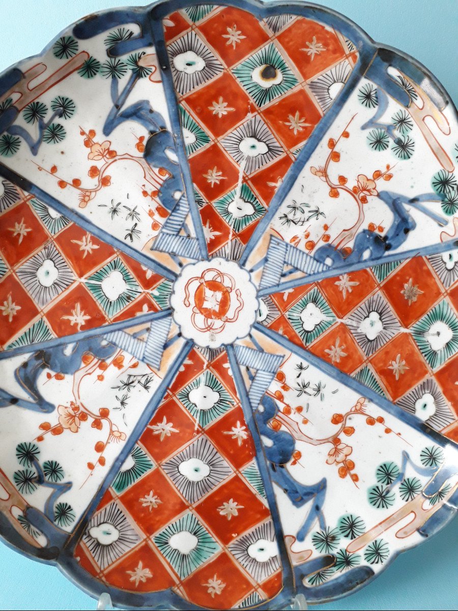 Piatto Arita/Imari epoca 1800-photo-2