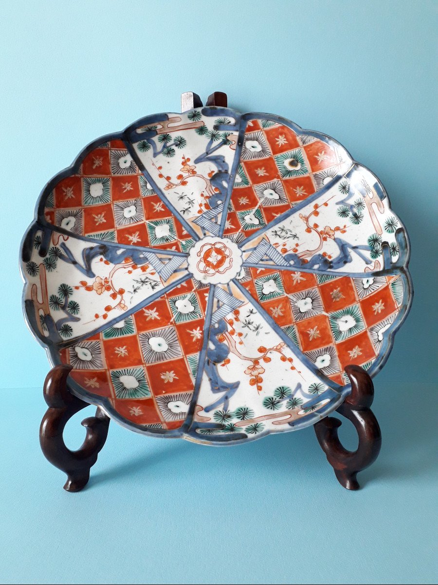 Piatto Arita/Imari epoca 1800