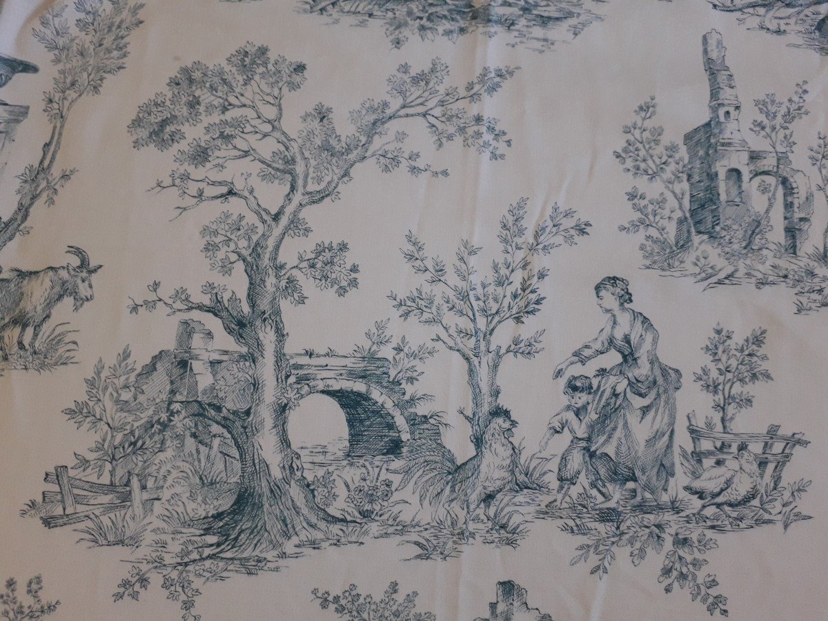 Coppia di tende ''Toile de Jouy''-photo-3