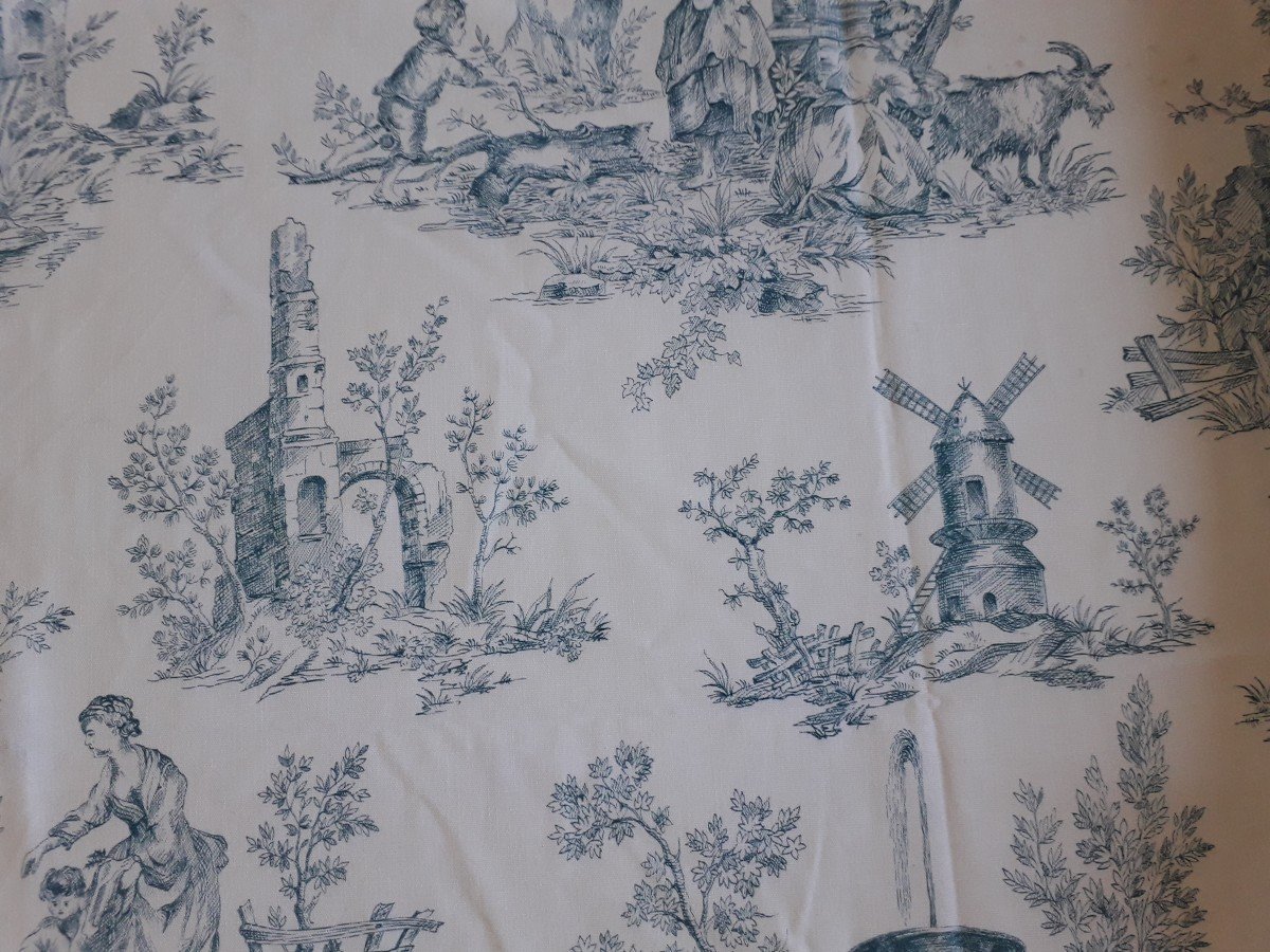 Coppia di tende ''Toile de Jouy''-photo-4