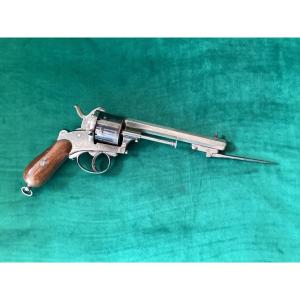 11 Mm Caliber Pinfire Bayonet Revolver