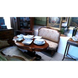 Louis XVI Style Living Room, 19th Century, Circa 1870