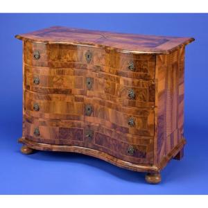Baroque Commode Central Europe (west-south Poland Or Germany?), Circa 1750