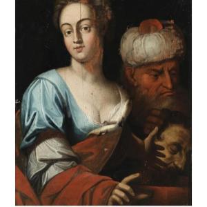 Salome Holding The Head Of John The Baptist, By Bartholomeus Spranger, 1546-1611, 16th/17th Century