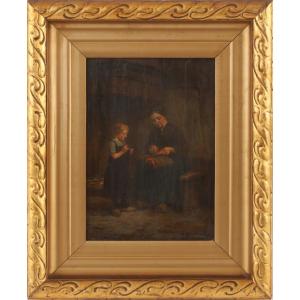 19th-century Kitchen Decor, Signed G. żandrooet