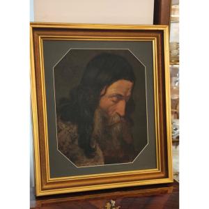 A Masterful Portrait Of An Old Man, 18th/19th Century.