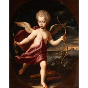 17th Century Cupid, After Anthony Van Dyck.