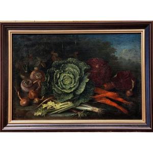 Vegetable Bouquet With Cabbage By George William Sartorius (1759-1828)