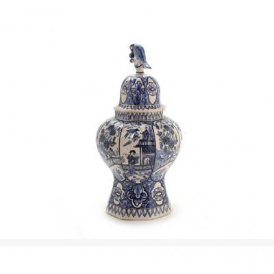 Vase, 18th Century Delft, Pieter Adriaen Pynacker