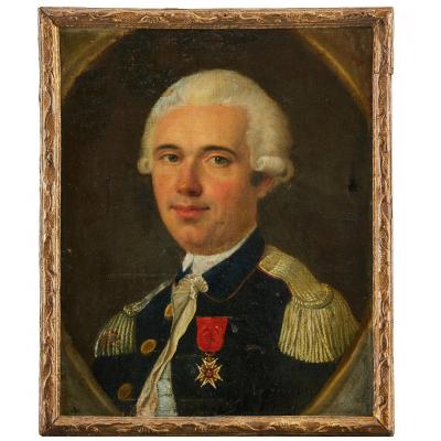 Portrait Of An Officer, Paul Bernard Lefebvre De Ville (1731–1819
