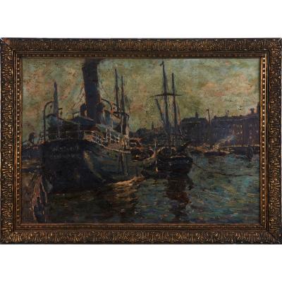 Waldemar Sewohl (1887-1967): Theme Of The Port