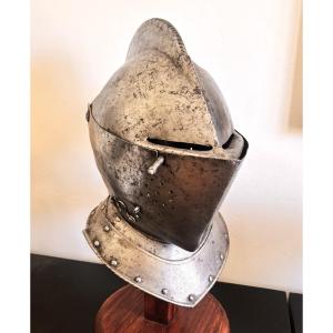 Closed Helmet Of An Italian Knight, Circa 1560-1580