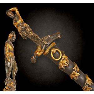A 19th Century Satanic Romantic Dagger.