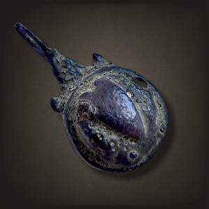 Merovingian Bronze Pendant, Bigot Collection