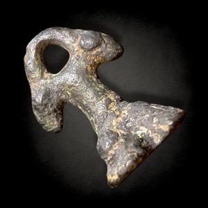 Medieval Wax Seal With Cross