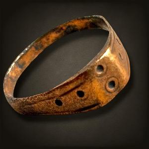 Medieval Bronze Ring And Crusades
