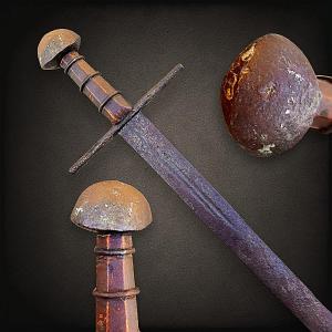 Medieval Viking Sword From The 9th Century 