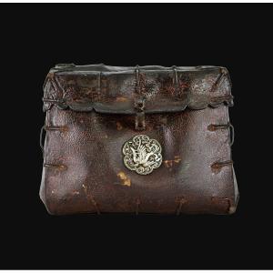Tibetan Leather Chest